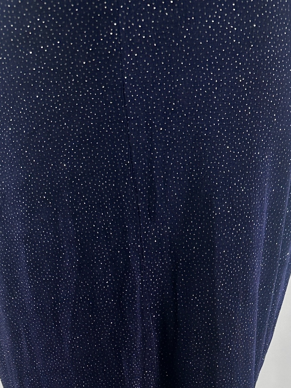 Night Scene California vintage maxi dress blue sparkle slinky y2k whimsy sz M - Picture 8 of 11